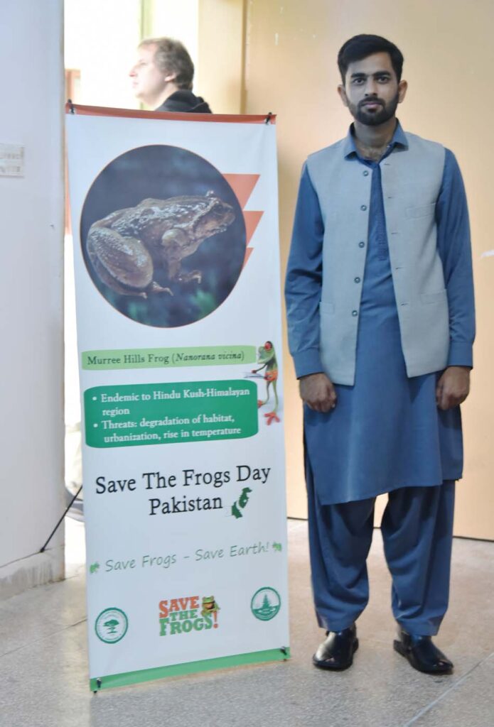 Pakistan Save The Frogs Day 2024 Punjab PMAS Arid University Ahmed Junaid Collection Seminar Day